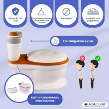 Mobiclinic Children Musical Potty Art.145682 White  Музыкальный ночной горшок