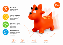 Bo Jumping Animals Dino Art.145834 Jumping animal
