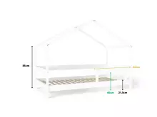 YappyKids YappyHytte Playhouse Art.145849 White