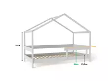 YappyKids YappyHytte Playhouse Art.145850 Light Grey