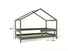YappyKids YappyHytte Playhouse Art.145852 Green Limited
