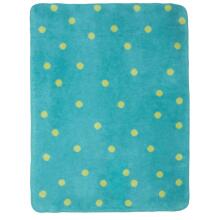 sega kokvilnas 75x100 cm TURQUOISE SPOTS KB-019 Womar