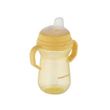 CANPOL BABIES krūzīte ar silikona snīpi, FirstCup, 250ml, dzeltena, 56/615_yel