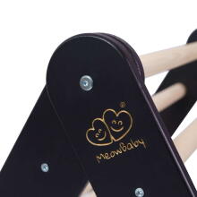 MeowBaby®  Wooden Pikler Art.146285 Black