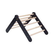 MeowBaby®  Wooden Pikler Art.146285 Black