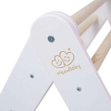 MeowBaby®  Wooden Pikler Art.146287 White