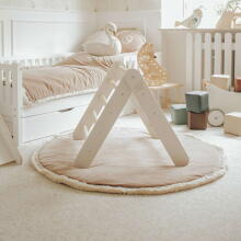 MeowBaby®  Wooden Pikler Art.146287 White