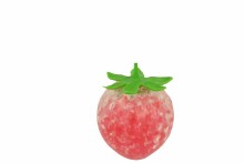 Stressi mänguasi, maasikas, 9 cm