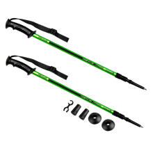 Trekking poles 105-135 cm green Spokey EKVILIBRO