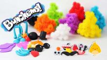 Bunchems Art. 294221  Bunchems colorful velcro Mega Pack (150+ps)