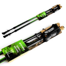 Nordic Walking poles black green Spokey RUBBLE