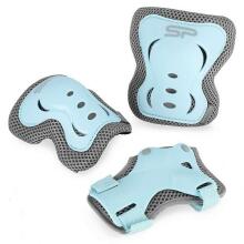 Spokey Shield L Art.940929 Blue Children's protective kit for palms, elbows and knees.