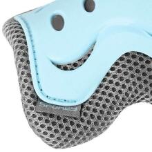 Spokey Shield L Art.940929 Blue Children's protective kit for palms, elbows and knees.