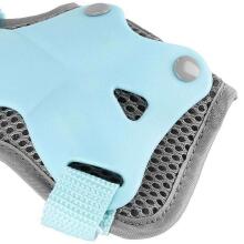Spokey Shield L Art.940929 Blue Children's protective kit for palms, elbows and knees.