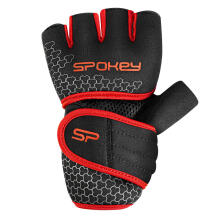 Spokey LAVA Art.928974 Black Red Neoprēna fitnesa cimdi M izmērs