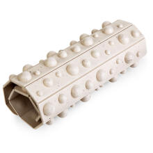 Eco-friendly sensory yoga mat with protrusions for massage Spokey ROSE
