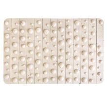 Eco-friendly sensory yoga mat with protrusions for massage Spokey ROSE