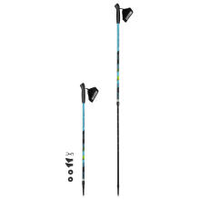 Nordic Nalking poles black blue Spokey MEADOW II