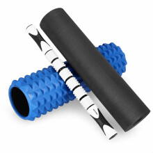 Set of fitness rollers 3in1 (3 parts) blue Spokey MIXROLL 3in1