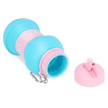 Collapsible silicone bottle Spokey CORT