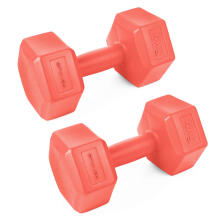 Spokey MONSTER Art.329113  Set of hexagonal dumbbells  2x4 kg