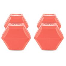 Spokey MONSTER Art.329113  Set of hexagonal dumbbells  2x4 kg