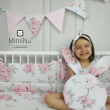 MimiNu Bed Bumper Art.147035 Peonie