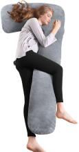 La Bebe™ Flopsy Pillow Art.919158 Cotton Nursing Maternity Memory foam, 180 см