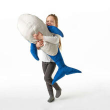 BLAVINGAD Art.005.221.13 soft toy, 100 cm, blue whale