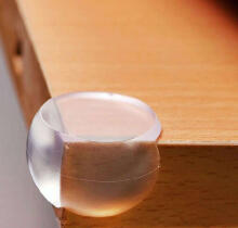 Bebe Basic ™ Safety Art.147162 Corner protector silicone round 1pcs