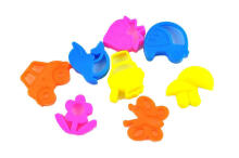 Ikonka Art.KX9509 Kinetic Sand in a 350g bucket + 8 moulds