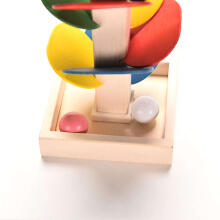 Ikonka Art.KX9734 Educational tree wooden blocks ball track