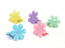 Ikonka Art.KX9740 Spatial wafers stars snowflakes educational blocks 700el