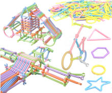Ikonka Art.KX9743 SMART STICK construction space blocks creative sticks 1000el