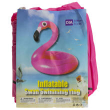 Ikonka Art.KX9790 Flamingo inflatable wheel 90cm