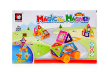 Ikonka Art.KX9815 Magnetic bricks MAGICAL MAGNET MINI 38pcs 3+ v1