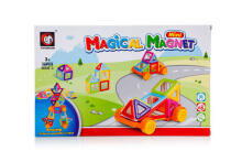 Ikonka Art.KX9819 Magnetic bricks MAGICAL MAGNET MINI 38pcs 3+ v2