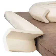 Ikonka Art.KX9332_4 Foam edge protection tape 2.3x0.8 2m white
