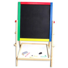 Ikonka Art.KX8994 Multifunctional board double-sided magnetic chalkboard 49cm standing