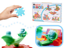 Ikonka Art.KX9938 MAGICAL BLOCKS 81pcs