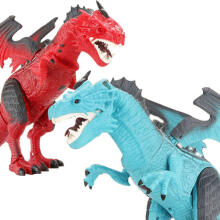 Ikonka Art.KX9993 RC Dinosaur Controlled Dragon - walks roars breathes steam 41 cm