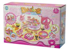 Ikonka Art.KX7593 Birthday Cake Cutting Kitchen 80 el. Blue