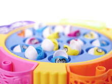 Ikonka Art.KX7583 Ģimenes makšķerēšana 15 zivis + 4 makšķeres