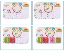 Ikonka Art.KX7729 Learning to Know Your Watch Educational Kit
