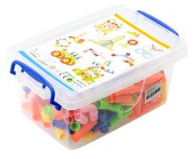 Ikonka Art.KX7805 Educational building blocks - Water pipes with accessories 170el