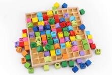 Ikonka Art.KX7857 Educational set multiplication table to 100 square