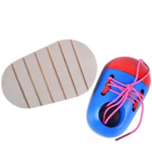 Ikonka Art.KX7858 Educational kit for learning to tie shoelaces 2 pcs.