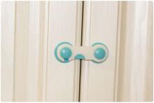 Ikonka Art.KX7736_2 Locking device for cabinet drawers blue