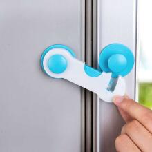Ikonka Art.KX7736_2 Locking device for cabinet drawers blue
