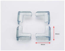 Ikonka Art.KX7910 Corner protector silicone square 1 pcs